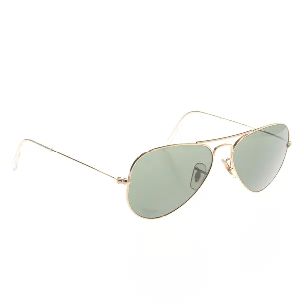 Sonnenbrille, in Gold, Kunststoff / Metall, Ray Ban