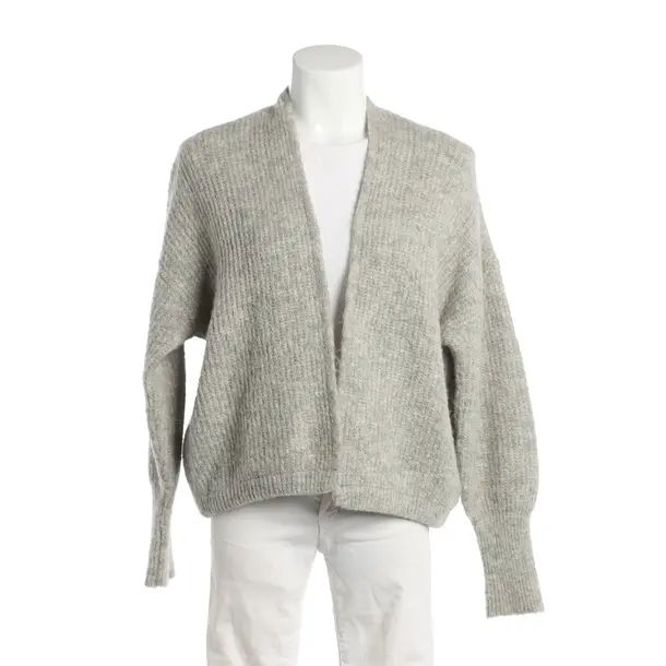 Cardigan, in Gray, Acrylic, American Vintage