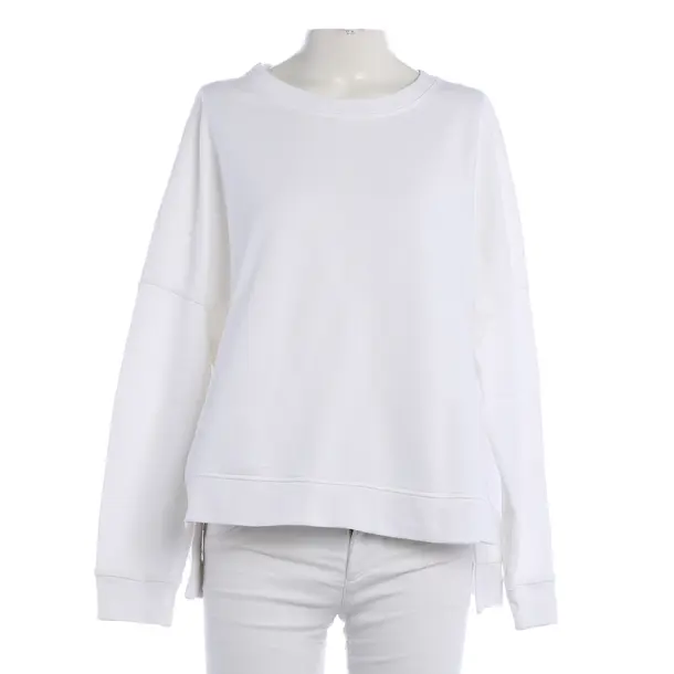 Sweatshirt, in White, Cotton, Drykorn
