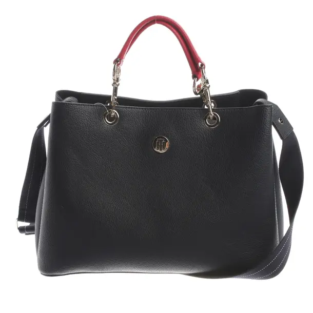 Handbag, in Navy, Polyurethane, Tommy Hilfiger