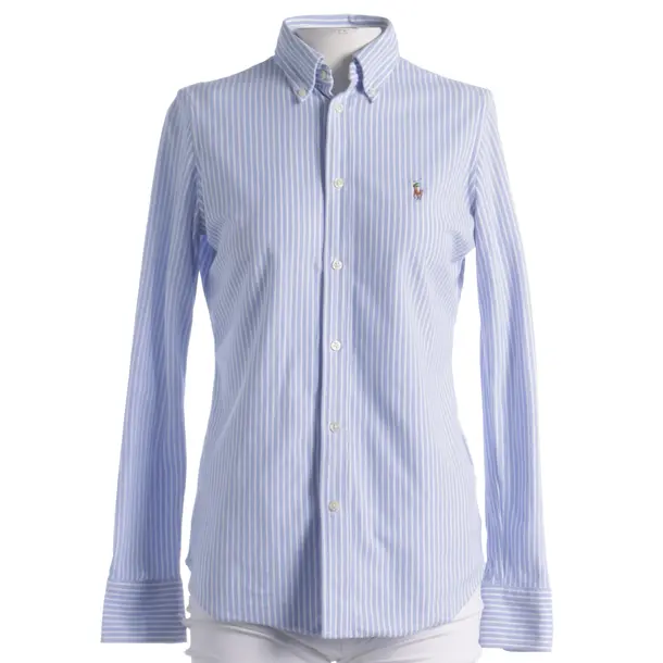 Bluse, in Hellblau, Baumwolle, Polo Ralph Lauren