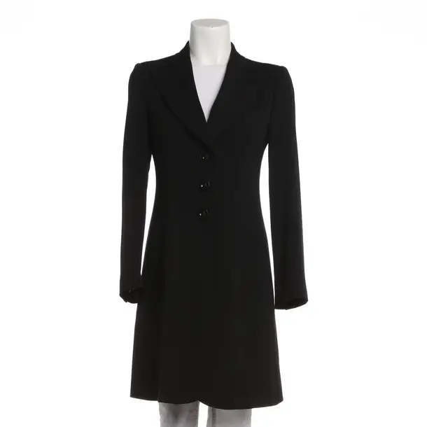 Übergangsmantel, in Schwarz, Baumwolle, Emporio Armani