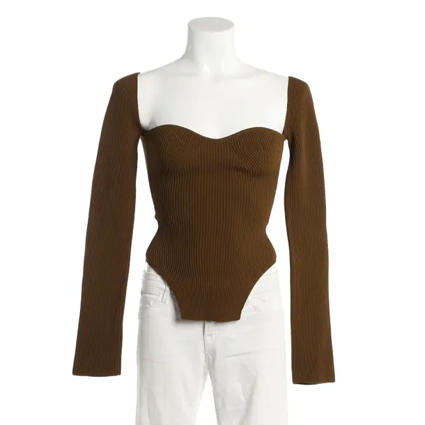 Pullover, in Olivgrün, Viskose, Khaite