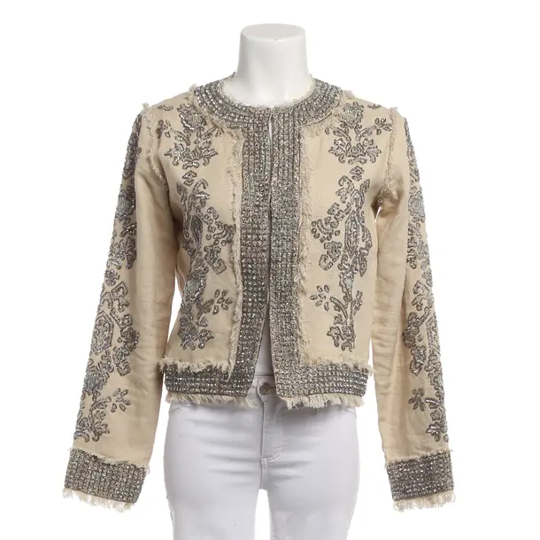 Sommerjacke, in Braun, Leinen, Twin Set