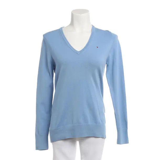 Pullover, in Hellblau, Baumwolle, Tommy Hilfiger