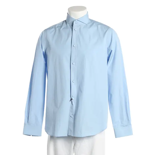 Hemd, in Hellblau, Baumwolle, Gucci