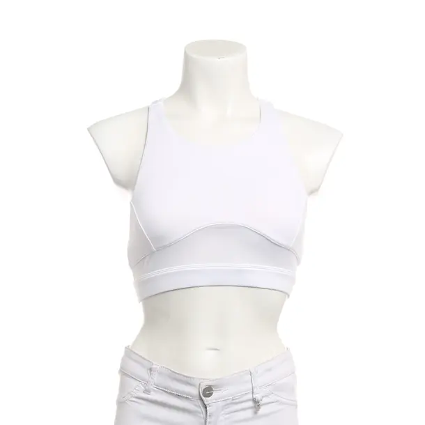 Top, in Weiß, Polyester, Alo Yoga