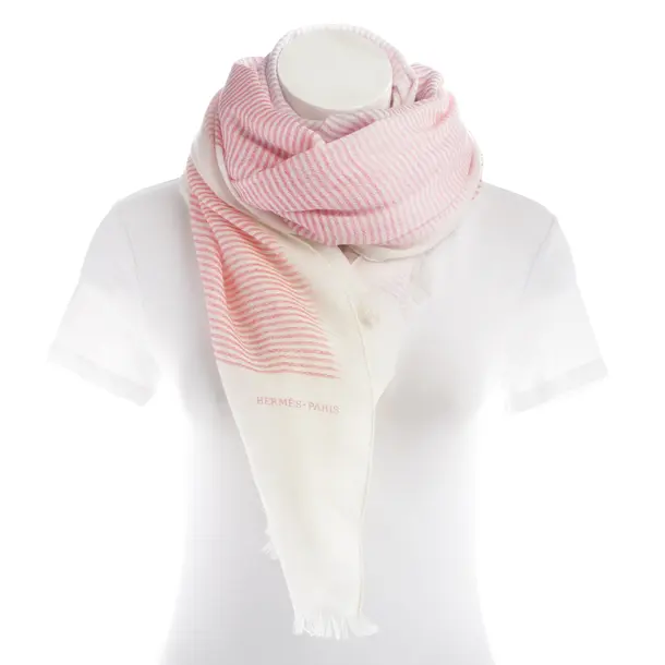 Tuch, in Beige, Kaschmir, Hermès