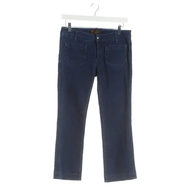 Straight Fit Jeans, in Blue, Cotton, Seafarer