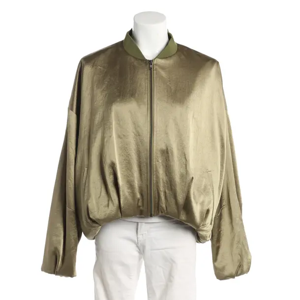 Bomberjacke, in Grün, Triacetat, Drykorn
