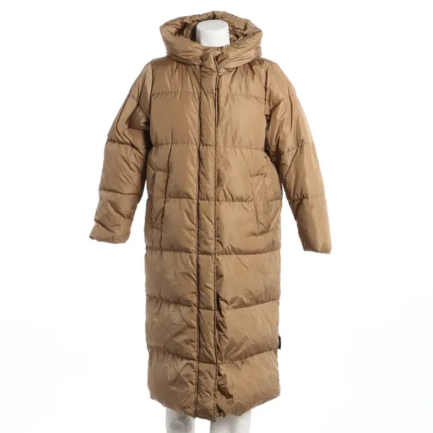Wintermantel, in Hellbraun, Polyimid, Max Mara