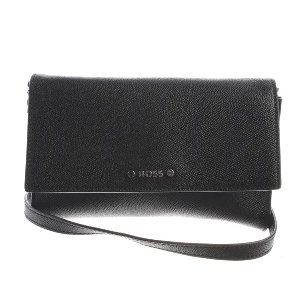 Wallet on Chain, in Black, Leather, Hugo Boss