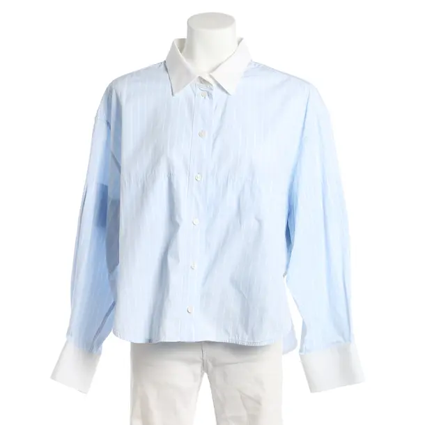 Camicetta, in Azzurro, Cotone, Victoria Beckham