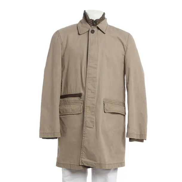 Overcoat, in Beige, Cotton, Marc O'Polo