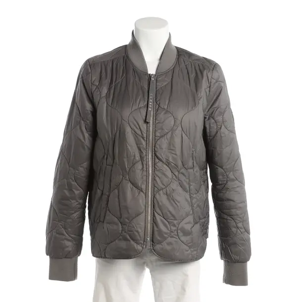 Mid-Season Jacket, in Gray, Polyimide, Closed