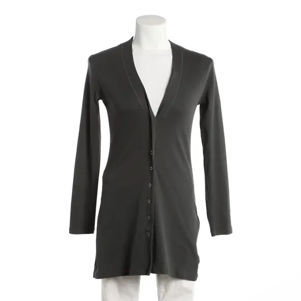 Strickjacke, in Dunkelgrau, Baumwolle, Marc Cain Sports