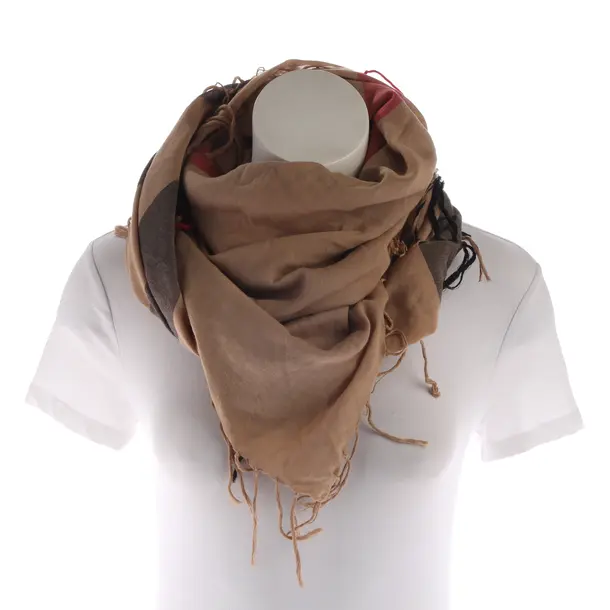 Shawl, in Multicolored, Cotton, Burberry