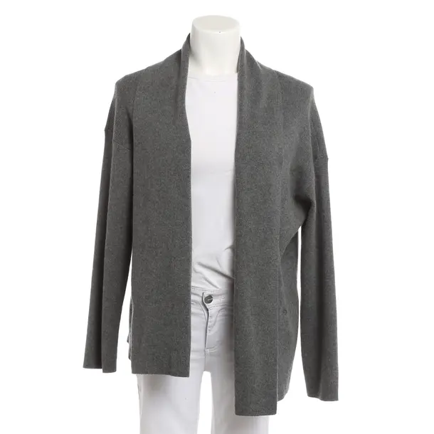 Cardigan, in Gray, Cashmere, Sminfinity
