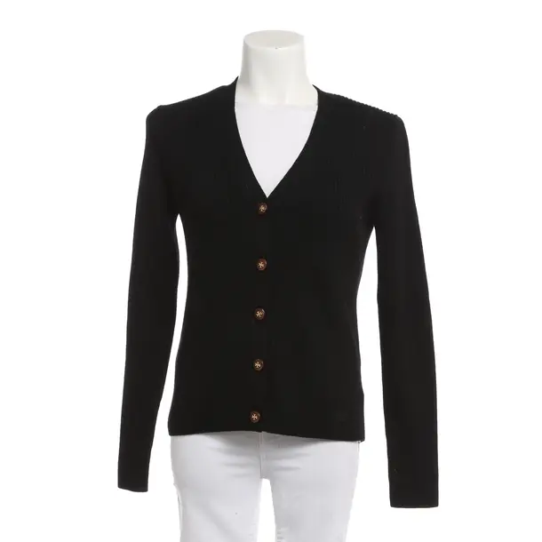 Strickjacke, in Schwarz, Wolle, Tory Burch