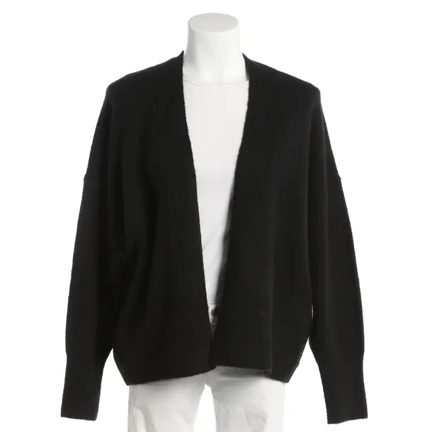 Cardigan, in Black, Wool, Hugo Boss Orange