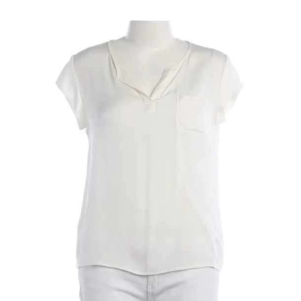 Shirt, in Cream, Viscose, Repeat