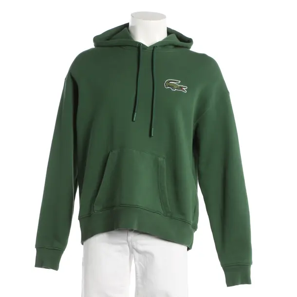 Hoodie, in Green, Cotton, Lacoste