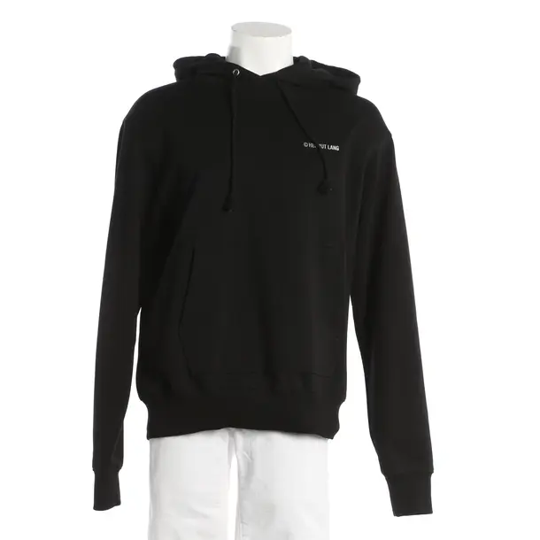 Hoodie, in Schwarz, Baumwolle, Helmut Lang
