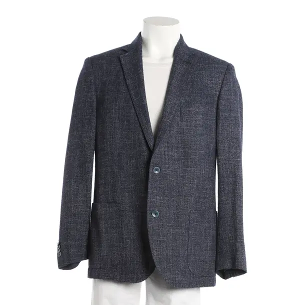Blazer, in Navy, Wool, Eduard Dressler