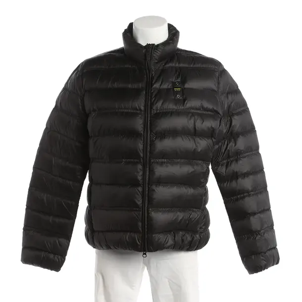 Übergangsjacke, in Schwarz, Polyamid, Blauer USA