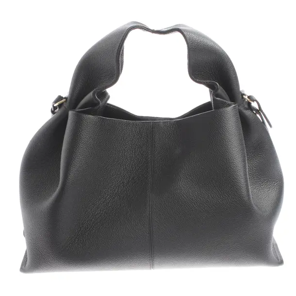 Schultertasche, in Schwarz, Leder, Polène