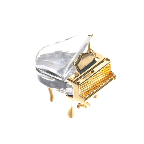 Kristallfigur in Metallic, Sonstige Fasern, Swarovski