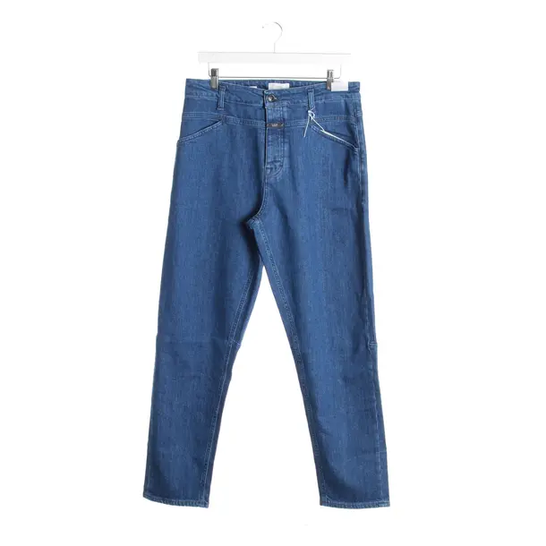 Jeans Straight Fit in Blau, Baumwolle, Closed