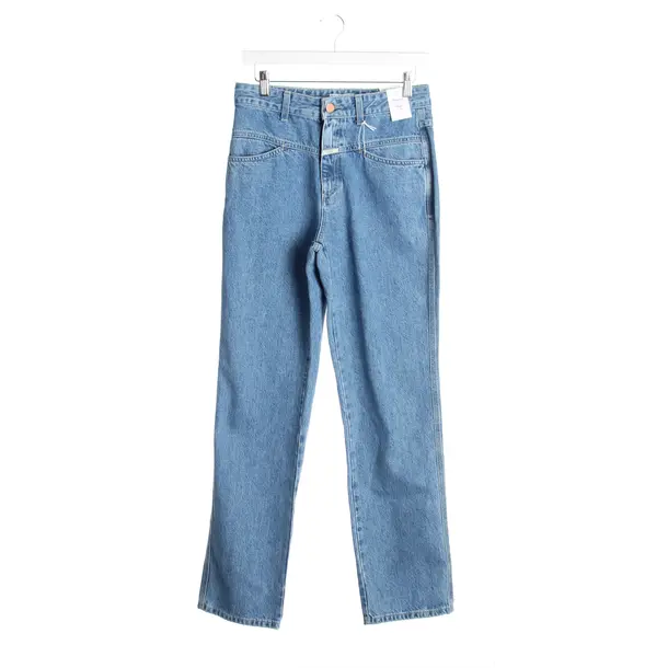 Straight Fit Jeans in Blue, Cotton, Closed
