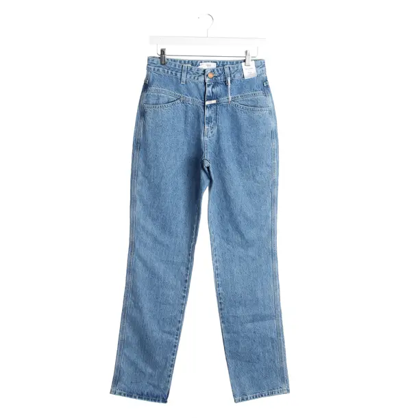 Straight Fit Jeans in Blue, Cotton, Closed