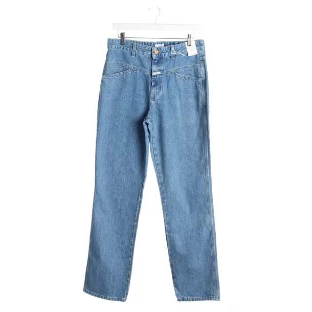 Straight Fit Jeans in Blue, Cotton, Closed
