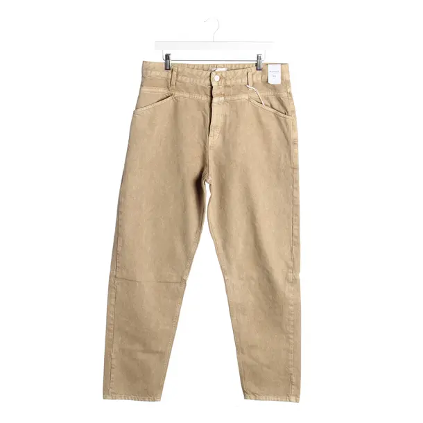 Jeans Straight Fit in Braun, Baumwolle, Closed