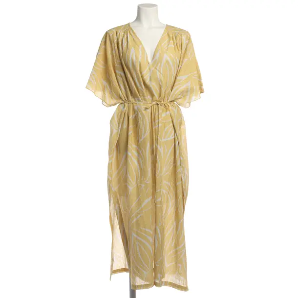 Dress in Yellow, Cotton, Closed