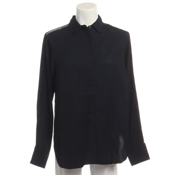 Bluse in Blau, Viskose, Closed