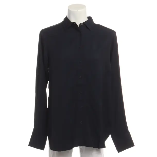 Bluse in Blau, Viskose, Closed