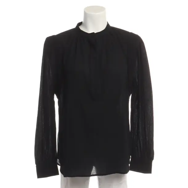 Bluse in Schwarz, Baumwolle, Closed