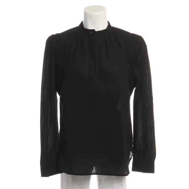 Bluse in Schwarz, Baumwolle, Closed