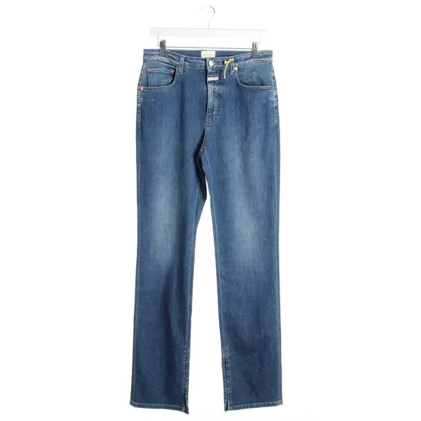 Jeans Straight Fit in Blau, Baumwolle, Closed