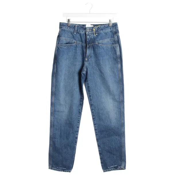 Jeans Straight Fit in Blau, Baumwolle, Closed