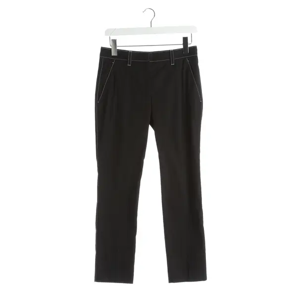 Hose, in Schwarz, Baumwolle, Prada