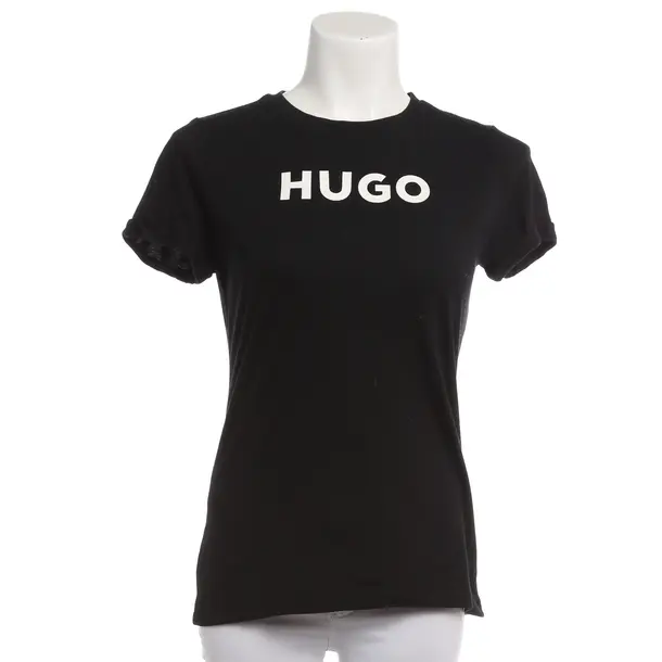 Shirt, in Black, Cotton, Hugo Boss Red Label