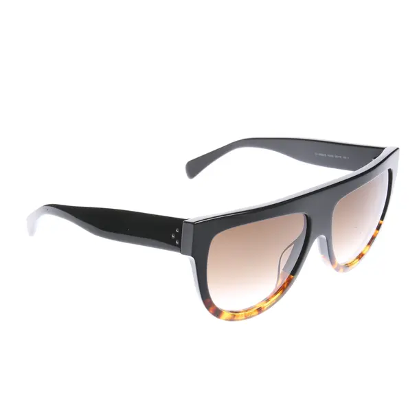 Sonnenbrille in Braun, Kunststoff, Céline