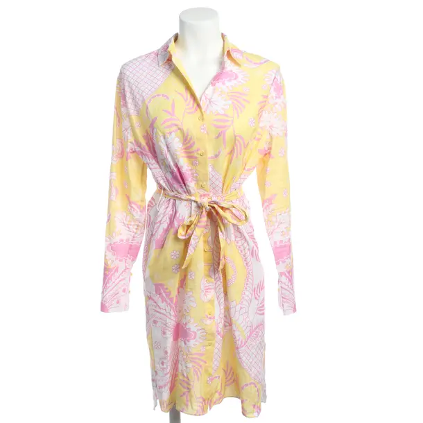 Kleid in Mehrfarbig, Leinen, Herzensangelegenheit