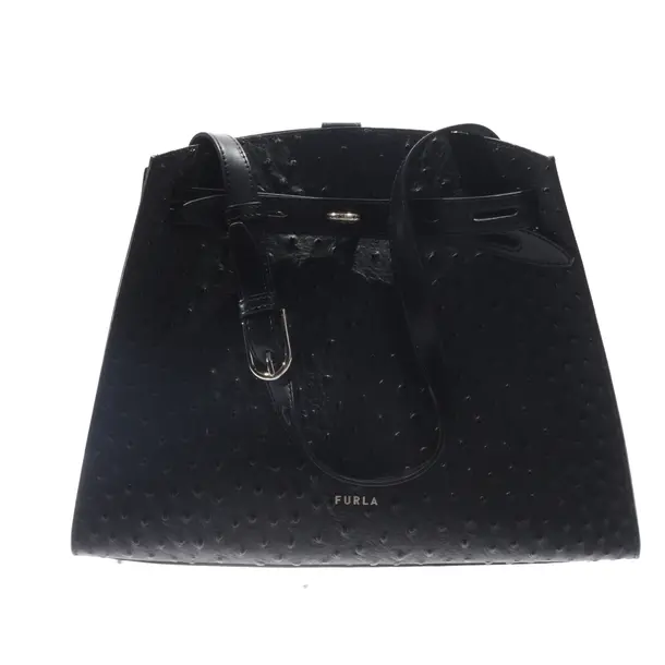 Schultertasche in Schwarz, Leder, Furla