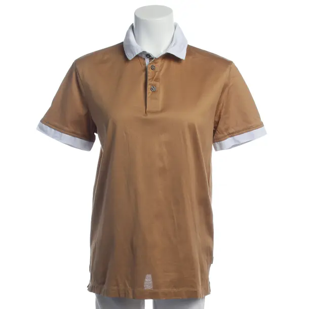Poloshirt in Braun, Baumwolle, Hugo Boss