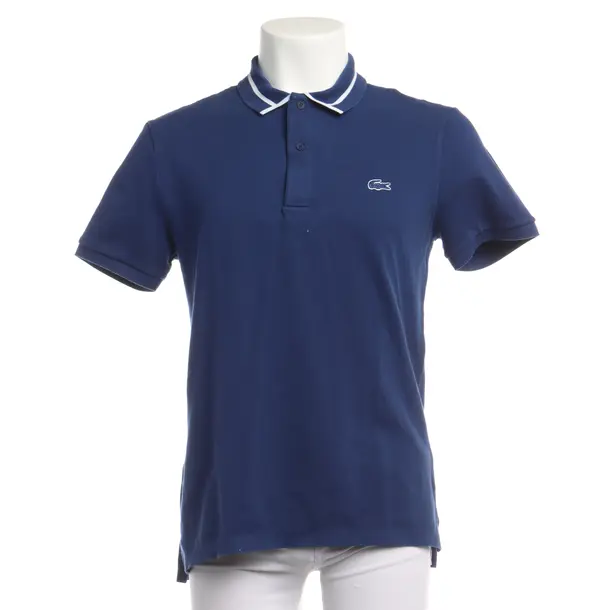 Poloshirt in Blau, Baumwolle, Lacoste